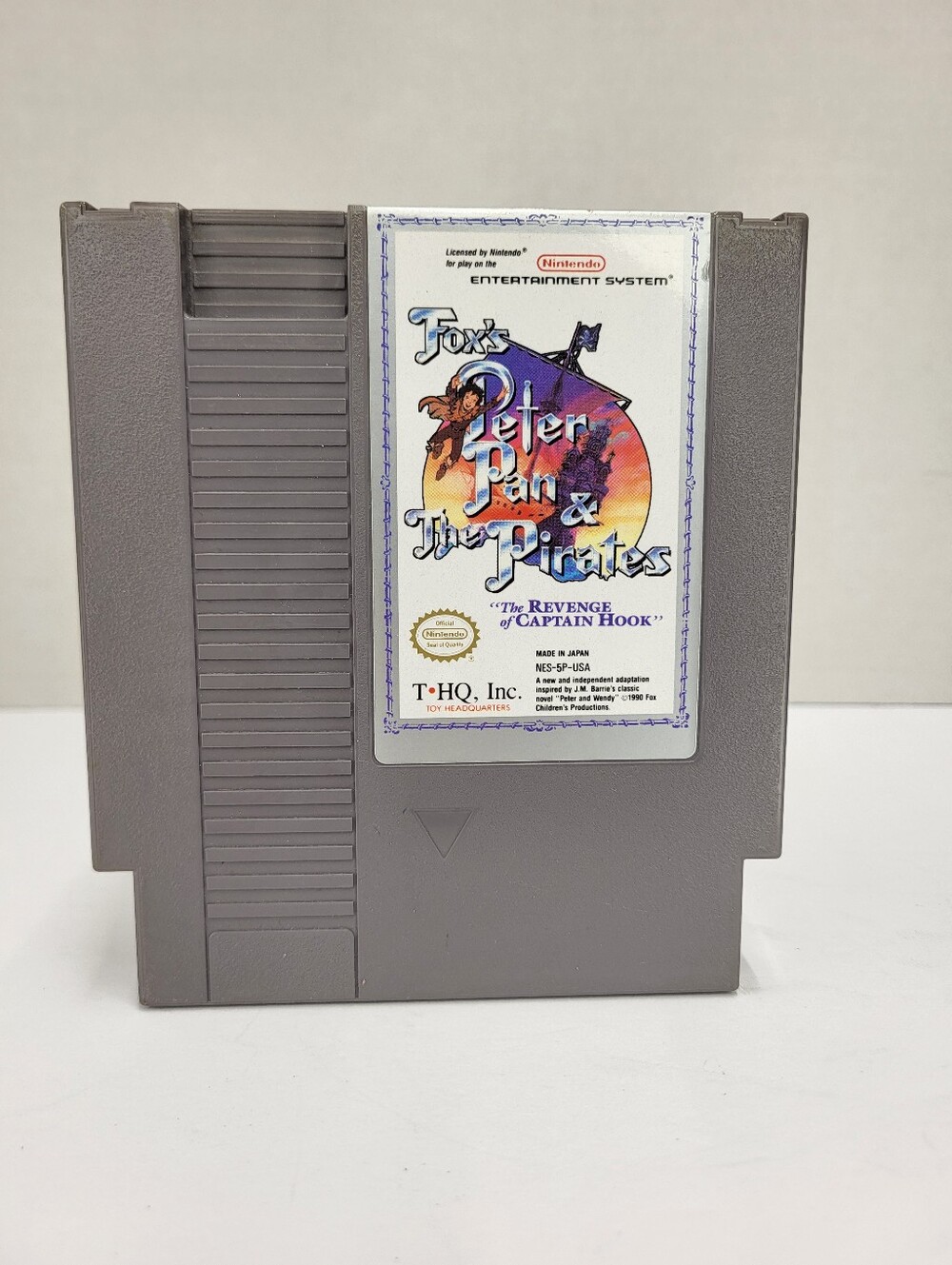 Fox's Peter Pan & The Pirates - 1991 NES Nintendo Game - Cart Only - TESTED!